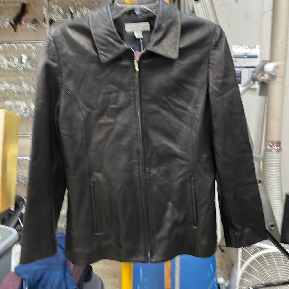 Leather jacket
